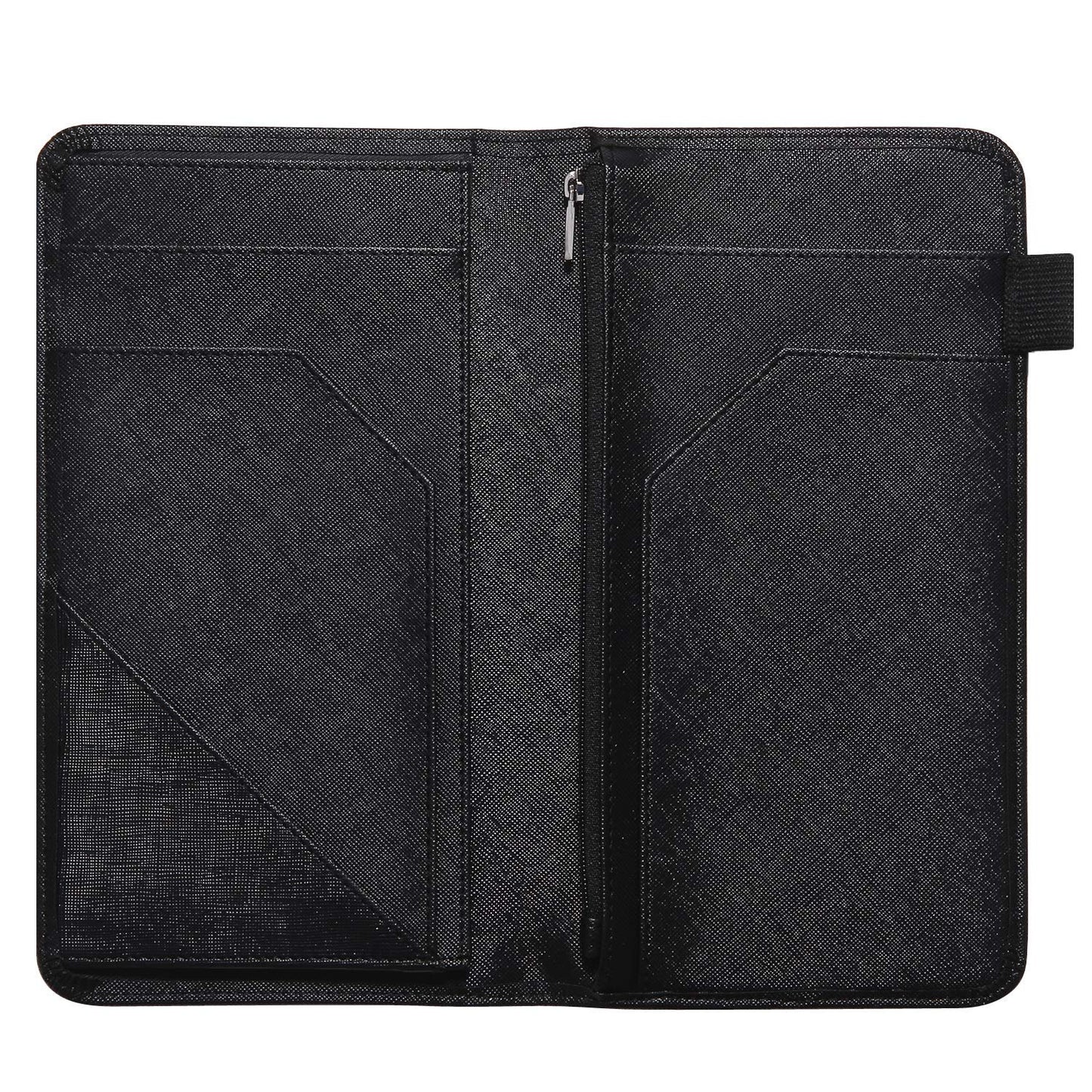 5x9" Red Flower Server Book with Zipper&Magnetic