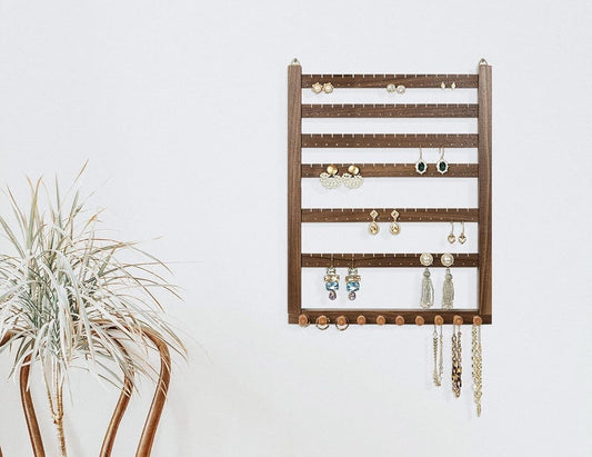 Step by Step Assembly Guide for Wooden Earring Wall Holder – Easy Assemble Wood Earring Wall Holder