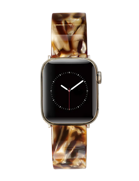 Caramel Resin Apple Watch Band (Buckle)