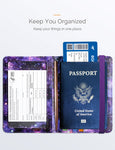 Starry Passport Case Holder Wallet