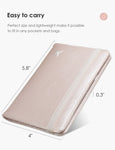 Champagne Pink Passport Holder Wallet