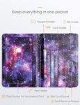 Starry Passport Case Holder Wallet