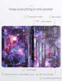 Starry Passport Case Holder Wallet
