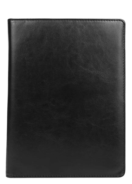 A5 Portfolio Folder with Clipboard 7x9.3" (Black)