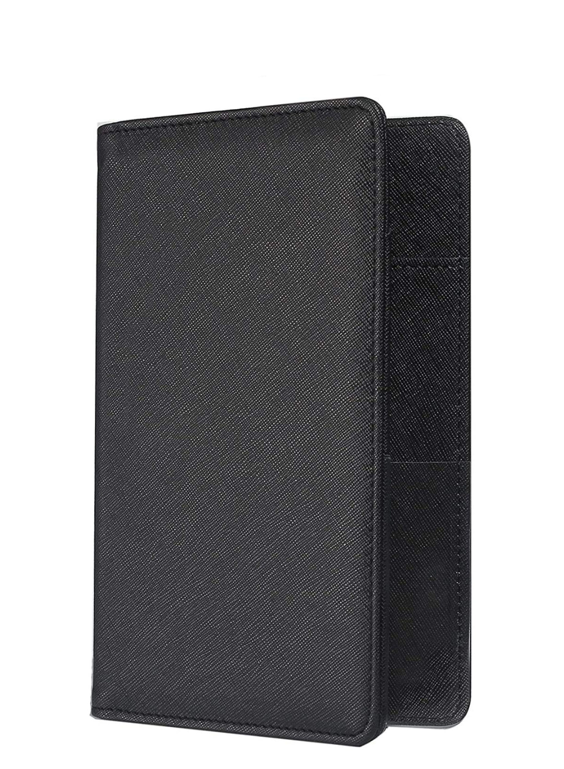 4.7x7.5" Classic Black Server Book Wallet