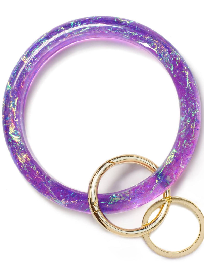 PAPARAZZI HOLOGRAPHIC AURA - MULTI IRIDESCENT ACRYLIC CUFF BRACELET – Bee's  Bling Bash