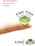 24-Pack Colorful Glass Fridge Magnets (24 Colors)