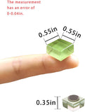24-Pack Colorful Glass Fridge Magnets (24 Colors)