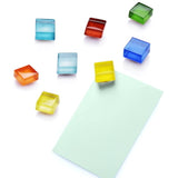 24-Pack Colorful Glass Fridge Magnets (24 Colors)