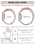 Pink Fashion Watch Band Compatible with Apple Watch