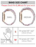 Pink Fashion Watch Band Compatible with Apple Watch