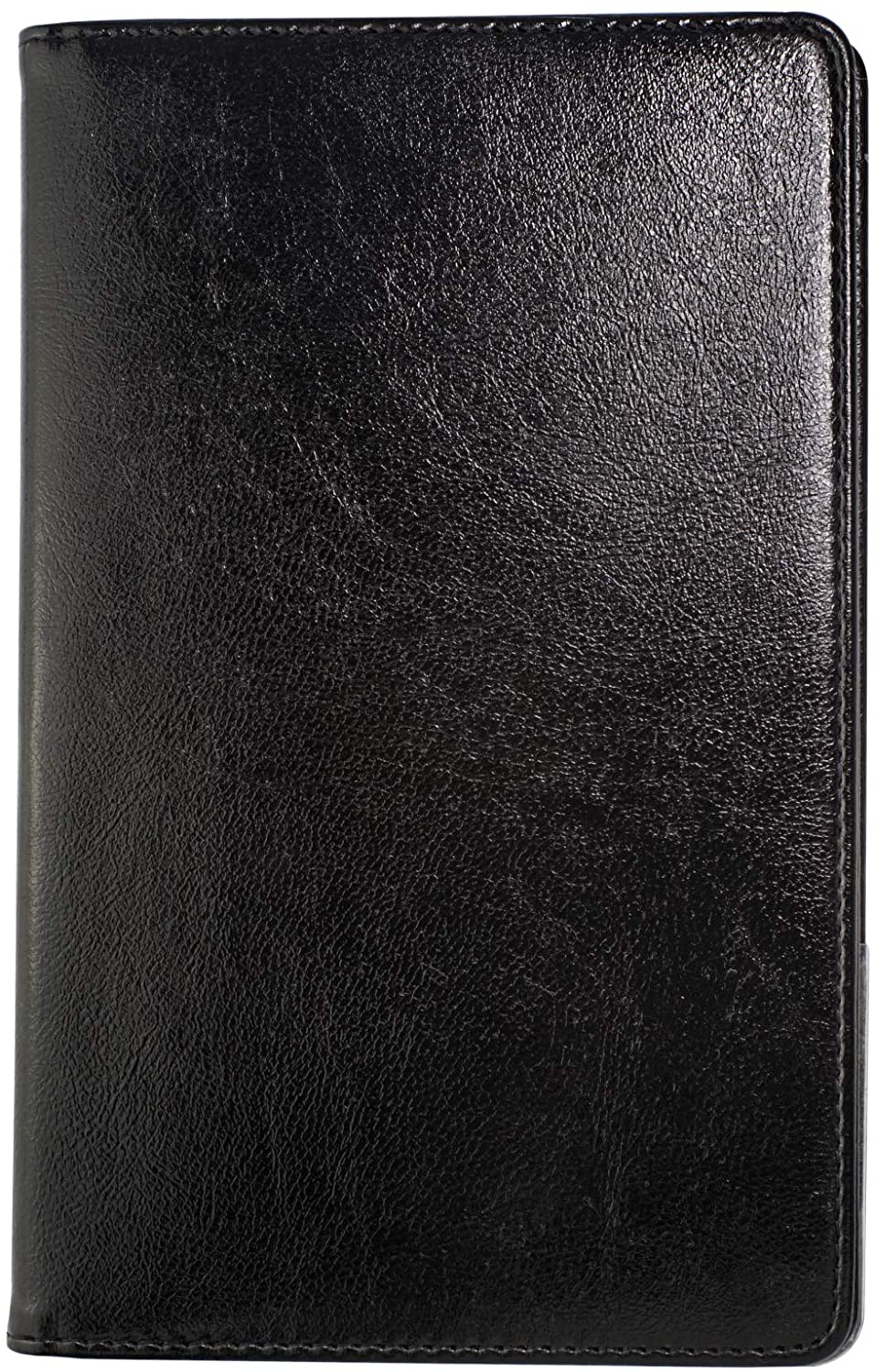 4.7x7.5" Black Server Book with Money Pocket