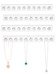 Necklace Holder Hanger-Pumpkin Hooks (Clear)