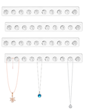 Necklace Holder Hanger-Pumpkin Hooks (Clear)