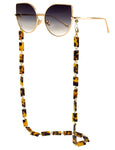 Sunglass Chain Mask Chain Holder (Classic Tortoise)
