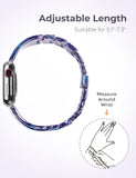 Luroza Resin Link Apple Watch Band(Oil Painting)