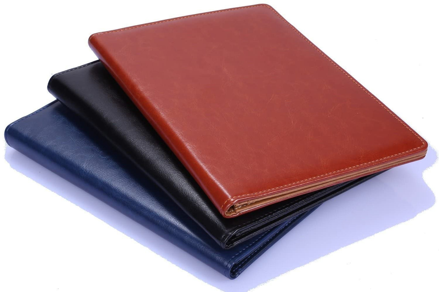 A5 Portfolio Folder with Clipboard 7x9.3"(Brown)