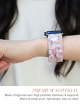 Pink Fashion Watch Band Compatible with Apple Watch
