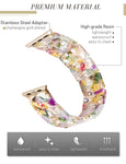 Resin Fashion Watch Band Compatible with Apple Watch
