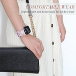 Pink Fashion Watch Band Compatible with Apple Watch