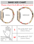 Resin Fashion Watch Band Compatible with Apple Watch