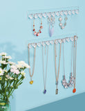 Necklace Holder Hanger-Diamond Hooks (Clear)