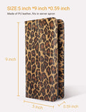 5x9" Dark Leopard Server Book with Zipper&Magnetic