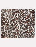 4.7x7.5" Classic Light Leopard Server Book Wallet