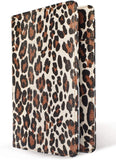 4.7x7.5" Classic Light Leopard Server Book Wallet