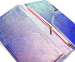 5x9" Iridescent Server Book with Zipper&Magnetic(A)