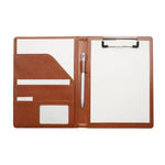 A5 Clipboard Folder Portfolio 7x9.3" (Brown)