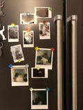 24-Pack Colorful Glass Fridge Magnets (24 Colors)