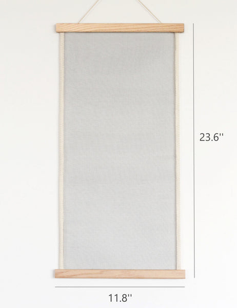 Mesh Fabric Hanging Jewelry Organizer (Grey)